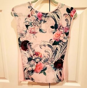 Ted Baker Floral Print Top
